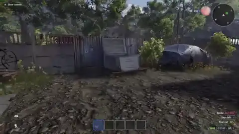 Crime Simulator hideout interior at the start of a session